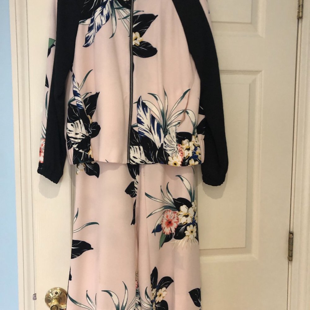 ZARA 'Spring Fling' Floral Pants Suit Size Small